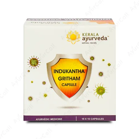 Kerala Ayurveda Indukantha Ghritham Capsule (100 Nos)
