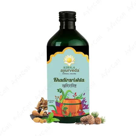 Kerala Ayurveda Khadirarishtam  (450 ML)