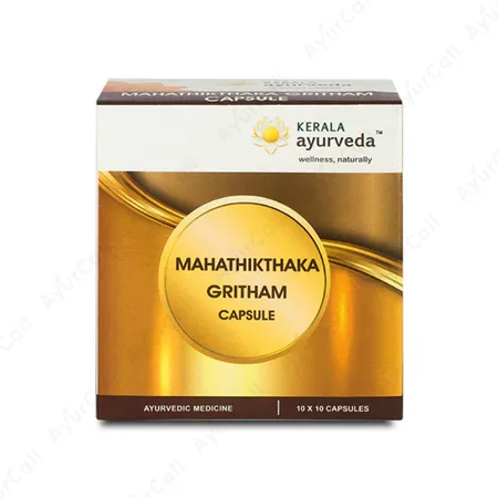 Kerala Ayurveda Mahathikthaka Ghritham Capsule (100 Nos)
