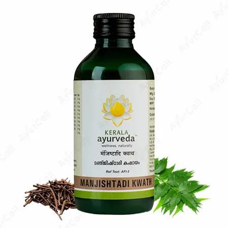 Kerala Ayurveda Manjishtadi Kwath (200 ML)