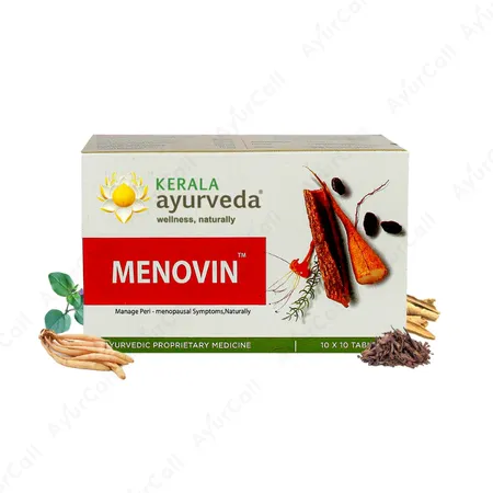Kerala Ayurveda Menovin Tablet (100 Nos)