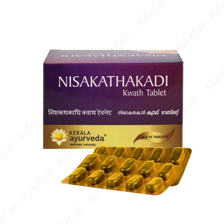 Kerala Ayurveda Nisakathakadi Kwath Tablet (100 Nos)