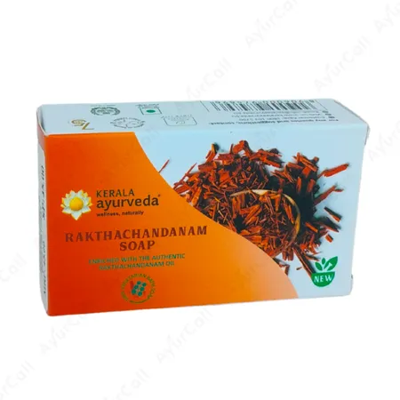 Kerala Ayurveda Rakthachandanam Herbal Soap (75 GM)