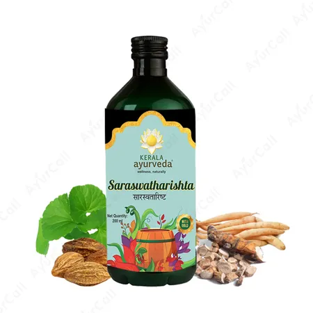 Kerala Ayurveda Saraswatharishtam (200 ML)