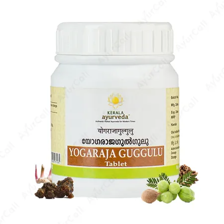 Kerala Ayurveda Yogarajagulgulu Tablet (50 Nos)