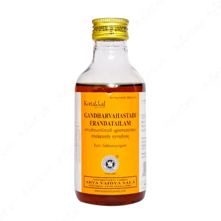 Kottakkal Gandharvahasthadi Eranada Tailam (200 ML)