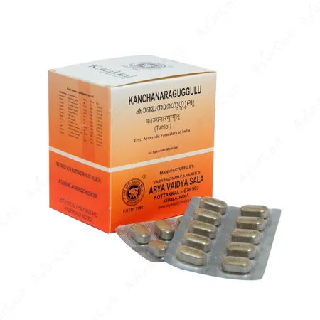 Kottakkal Kanchanara Guggulu (100 Nos)