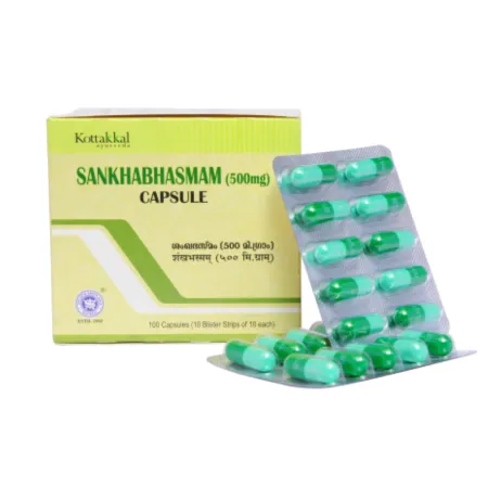 Kottakkal Sankha Bhasmam Capsule  (100 Nos)