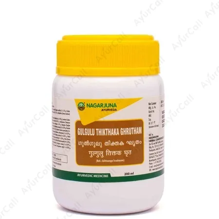 Nagarjuna Gulgulu Thikthaka Ghrutham (200 ML)