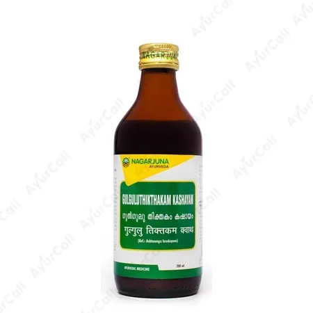 Nagarjuna Gulguluthikthakam Kashaayam (200 ML)