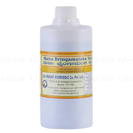 S N Pandit Maha Bringamalaka Taila (100 ML)
