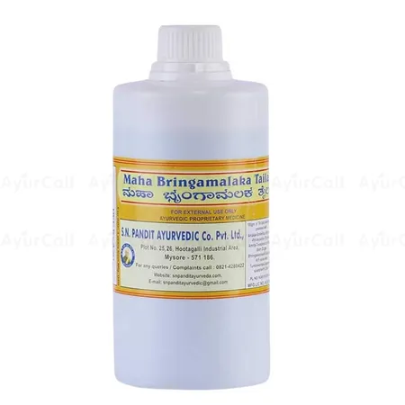 S N Pandit Maha Bringamalaka Taila (200 ML)