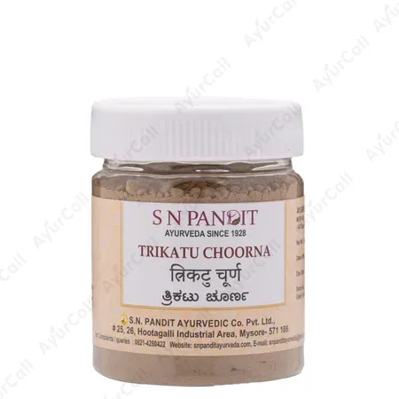 S N Pandit Trikatu Choorna (100 GM)
