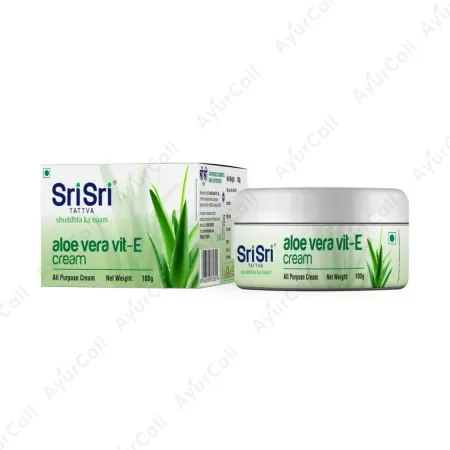 Sri Sri Aloe Vera Vit-E cream (100 GM)