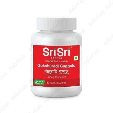 Sri Sri Tattva Gokshuradi Guggulu (60 Nos)