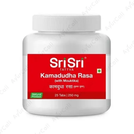 Sri Sri Tattva Kamadudha Rasa Tablet (25 Nos)