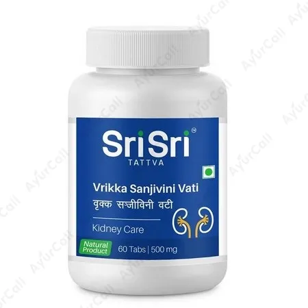 Sri Sri Tattva Vrikka Sanjivini Vati (60 Nos)