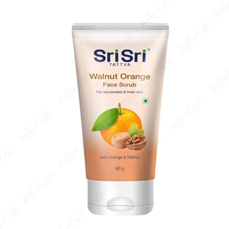 Sri Sri Walnut Orange Face Scrub  -60  GM