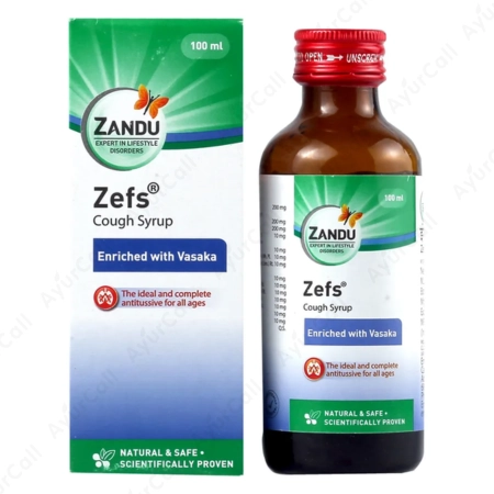 Zandu Zefs Cough Syrup (100 ML)